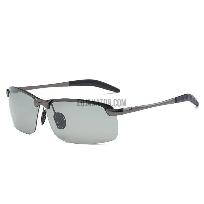 Óculos fotocromático para dirigir dia e noite Chameleon Glasses polarizado - Loja Kator
