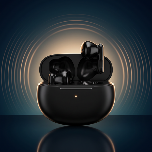 Aparelho auditivo Bluetooth Listen Better 5 PRO com estojo carregador